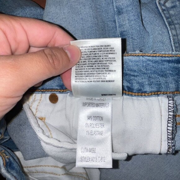 Agolde The Sophie Crop High waisted ankle  Jeans Size 26 - Picture 9 of 9